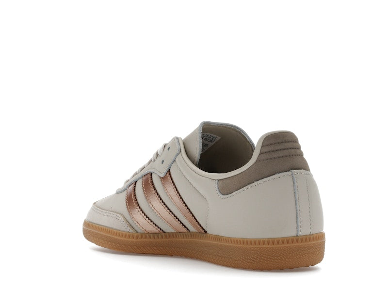 Adidas Samba OG Clear Brown Copper Metallic Putty Beige - Clear Brown/Copper Metallic/Putty Beige - JR7341 - 24