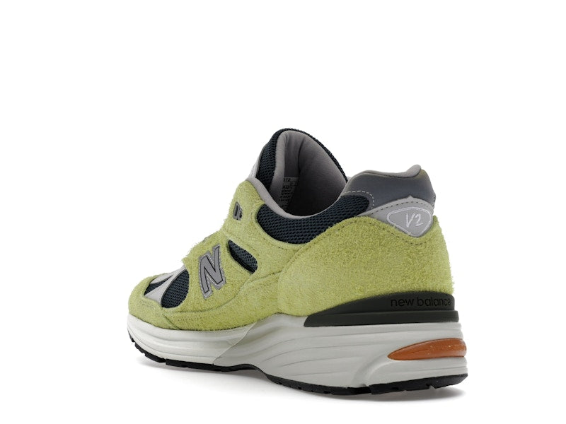 New Balance 991v2 MiUK Grape Sorbet - Beechnut/Trekking Green - U991GT2 - 24