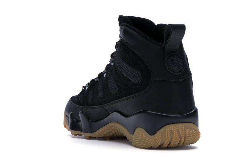 Air Jordan 9 Retro Boot Black Gum - Black/Black-Gum Light Brown - AR4491-025 - 24