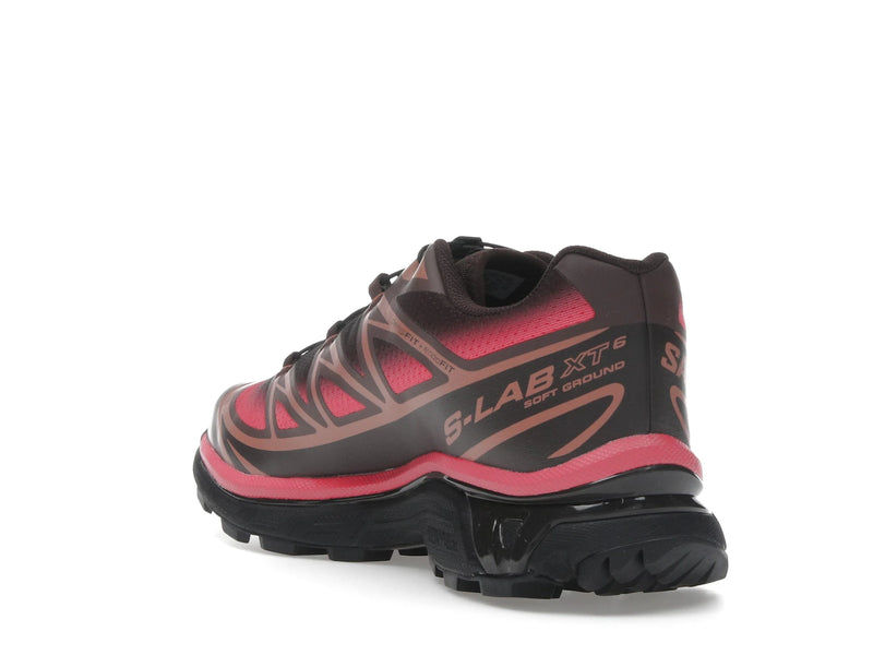 Salomon XT 6 Skyline Black Coffee Rouge Red - Black Coffee/French Roast/Rouge Red - L47876800 - 24