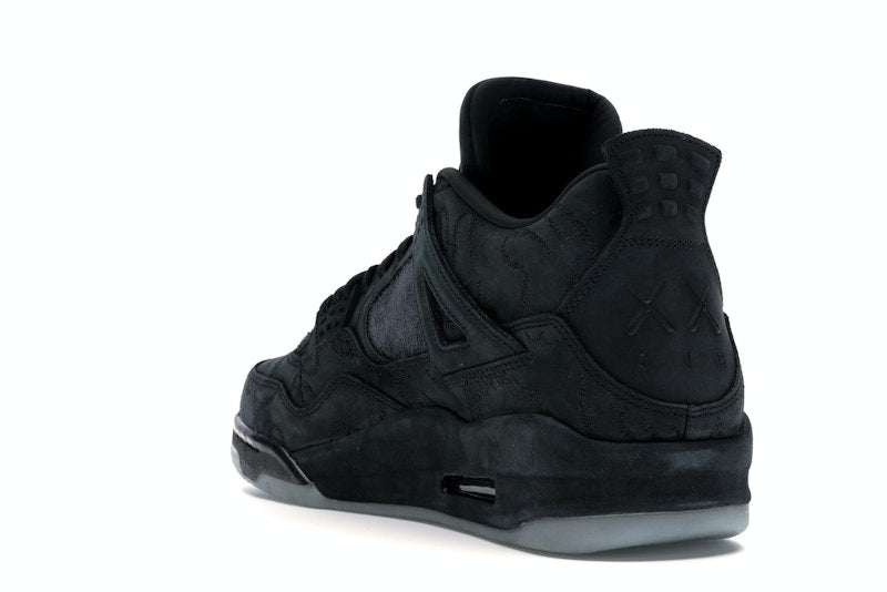 Air Jordan 4 Retro Kaws Black - Black/Black-Clear-Glow - 930155-001 - 24