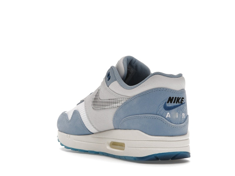 Nike Air Max 1 Premium Blueprint - White/Dark Marina Blue/Leche Blue - DR0448-100 - 24