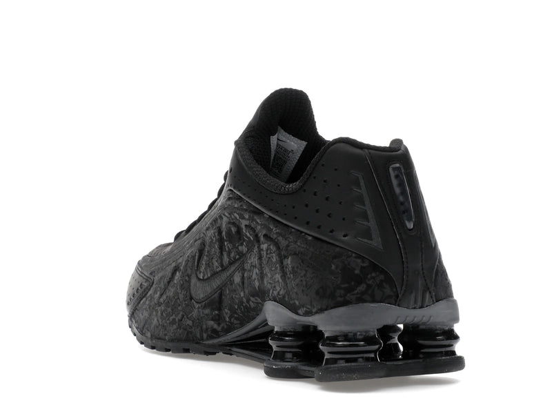 Nike Shox R4 Black Floral - Black/Dark Smoke Grey - HV0934-002 - 24
