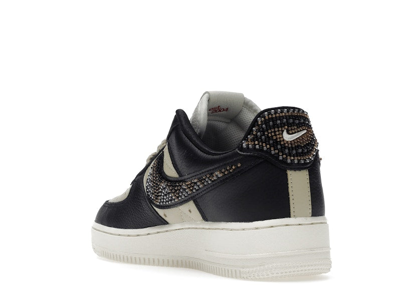 Nike Air Force 1 Low Premium Goods The Sophia (Women's) - Black/Multi-Color-Sand-Sail - DV2957-001 - 24