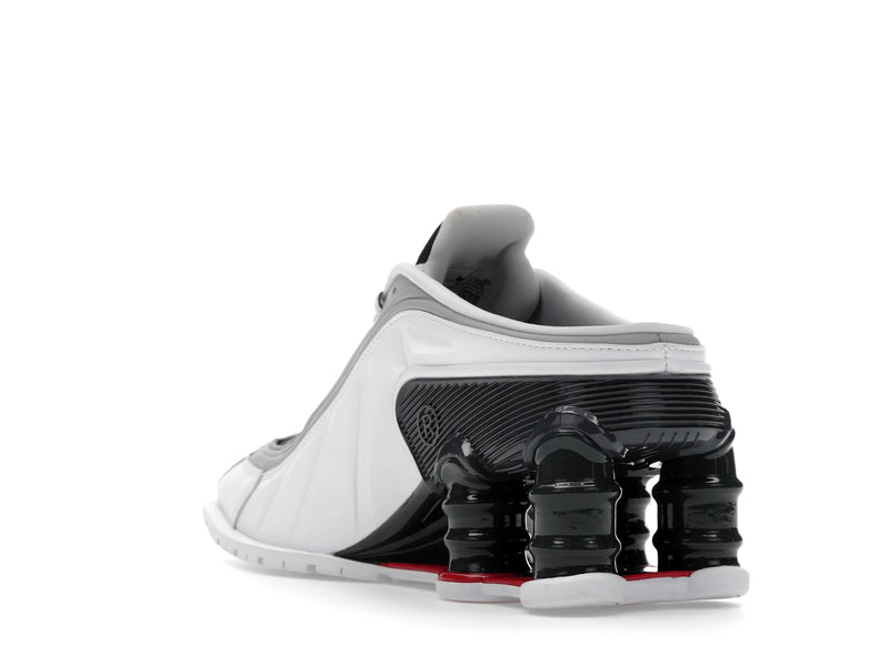 Nike Shox Mr4 Mule Martine Rose Metallic Platinum Varsity Red - White/Varsity Red/Metallic Platinum/Dark Charcoal - IM5420-100 - 24