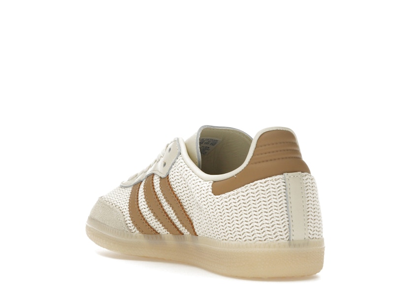 adidas Samba OG Cream White Cardboard - Cream White/Cardboard/Crystal Sand - JI3185 - 24