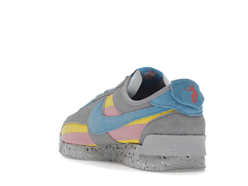 Nike Cortez Union Grey Blue - Grey/Blue/Pink/Yellow - DR1413-002 - 24