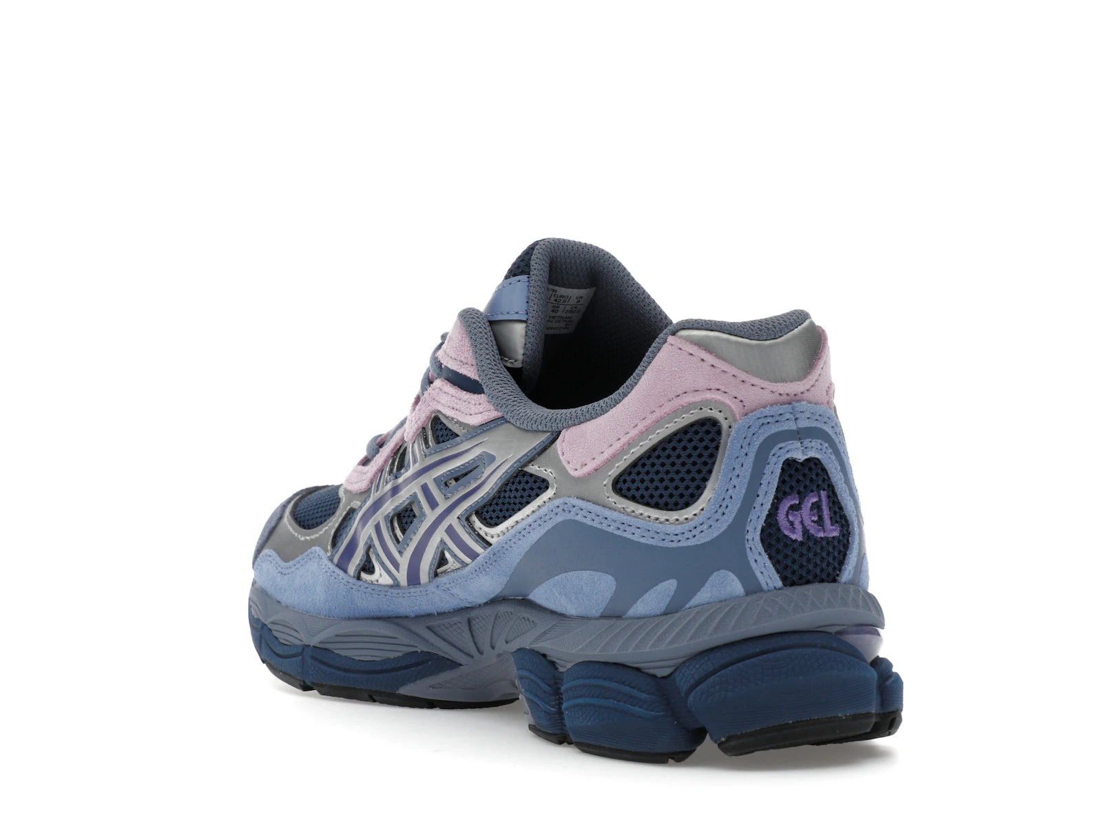 Asics Gel Nyc Blue Pink Silver - Blue/Pink/Silver - 1203A785-400 - 24