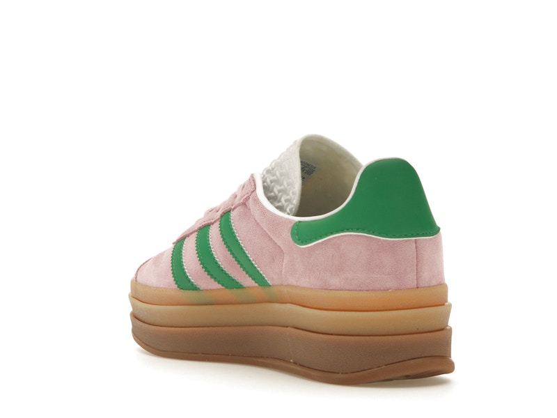 adidas Gazelle Bold True Pink (Women's) - True Pink/Green/Cloud White - IE0420 - 24