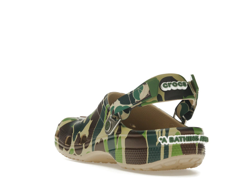 Crocs Classic Clog A Bathing Ape Bape Abc Camo Green - ABC Camo/Green - 209627-212 - 24