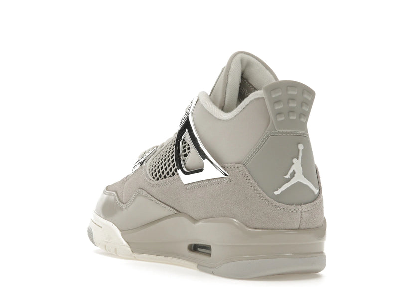 Air Jordan 4 Retro Frozen Moments - Light Iron Ore/Sail-Neutral Grey-Black-Metallic Silver - AQ9129-001 - 24