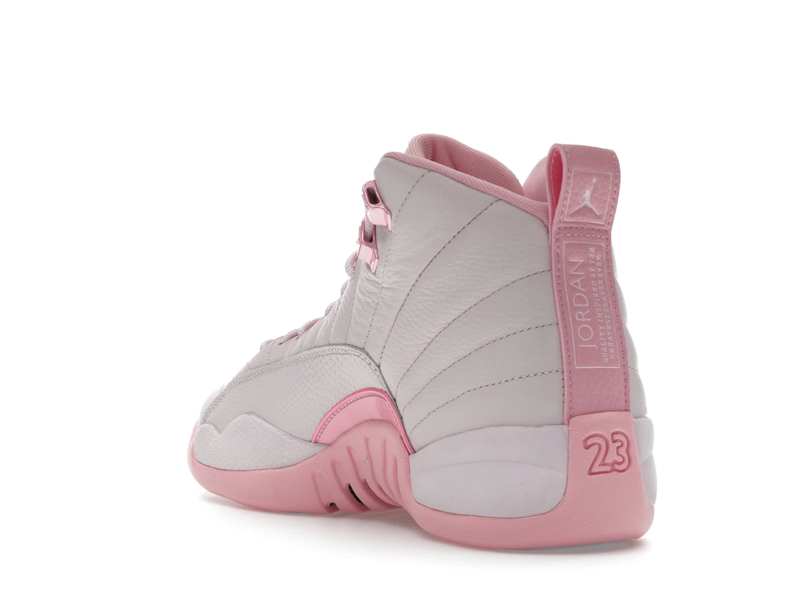 Air Jordan 12 Retro Pearl Pink (GS) - Pearl Pink/Medium Soft Pink - 510815-600 - 24