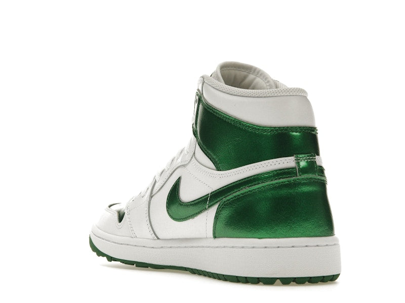 Air Jordan 1 Retro High Golf Metallic Green - White/Pine Green - DQ0660-130 - 24