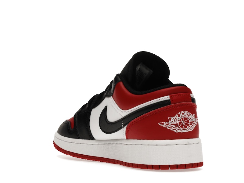 Air Jordan 1 Low Bred Toe (GS) - vista 24