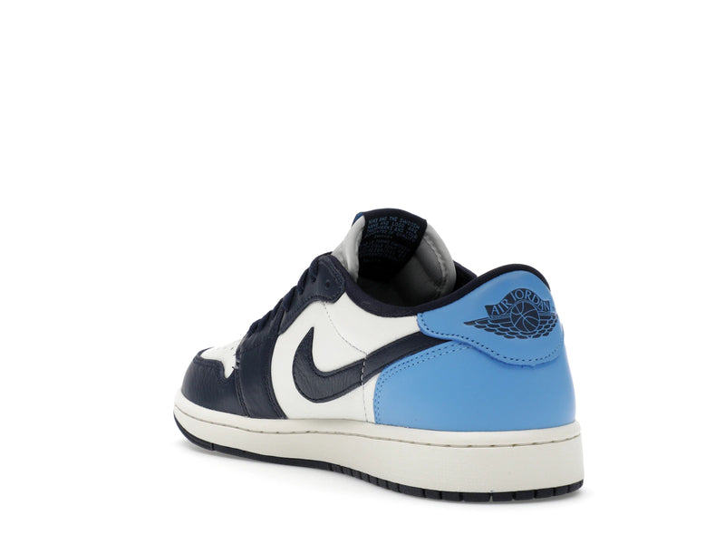 Air Jordan 1 Low OG Obsidian Unc - Obsidian/University Blue-Sail - CZ0790-400 - 24