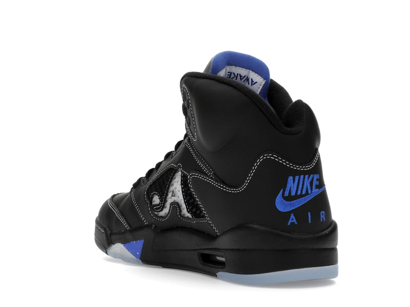 Air Jordan 5 Retro Awake Ny Black - Black/Racer Blue-Metallic Silver-White-Clear - DV4982-004 - 24