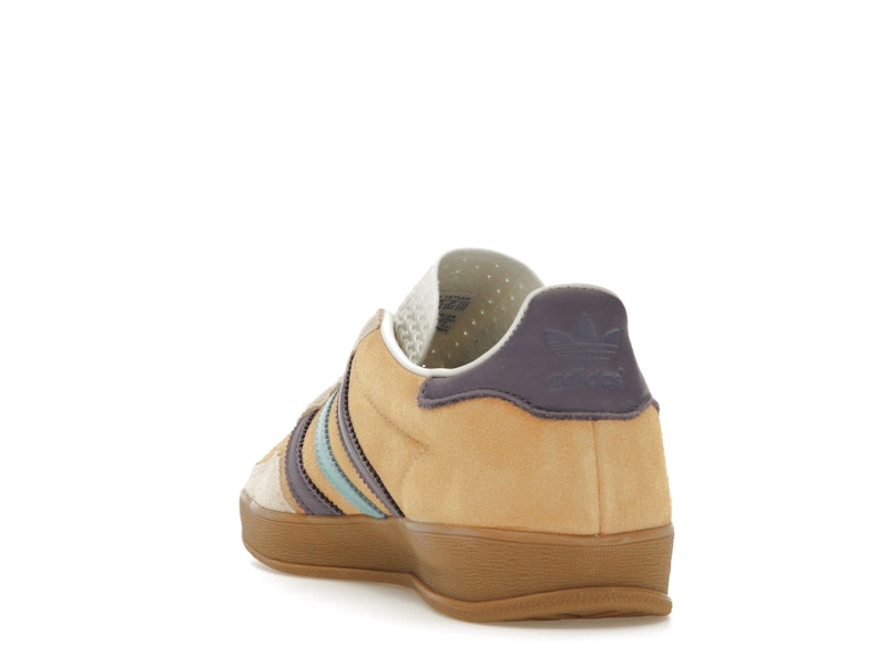 adidas Gazelle Indoor Glow Orange Shadow Violet - Glow Orange/Shadow Violet/Off White - IG1636 - 25