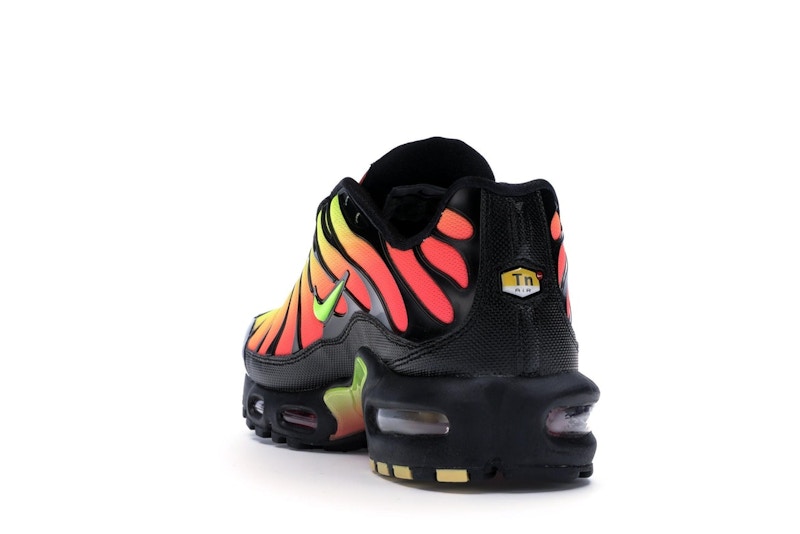 Nike Air Max Plus Black Volt Solar Red (Women's) - Black/Volt-Solar Red - AQ9979-001 - 25