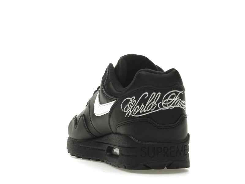 Nike Air Max 1 87 SP Supreme Black White - Black/White/Black - HF8813-001 - 25