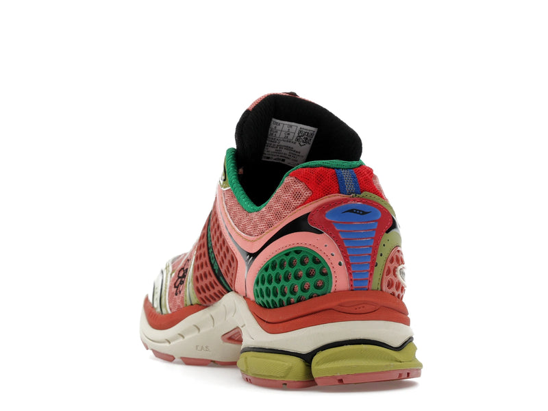 Saucony Progrid Triumph 4 Jae Tips Flowers Grow Uptown Virginia Creeper - Pink/Yellow/Multi-Color - S70966-2 - 25