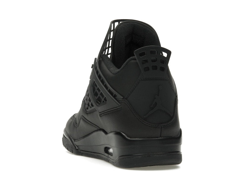 Air Jordan 4 Retro Net Black - Black/Black-Metallic Silver - FN7251-001 - 25