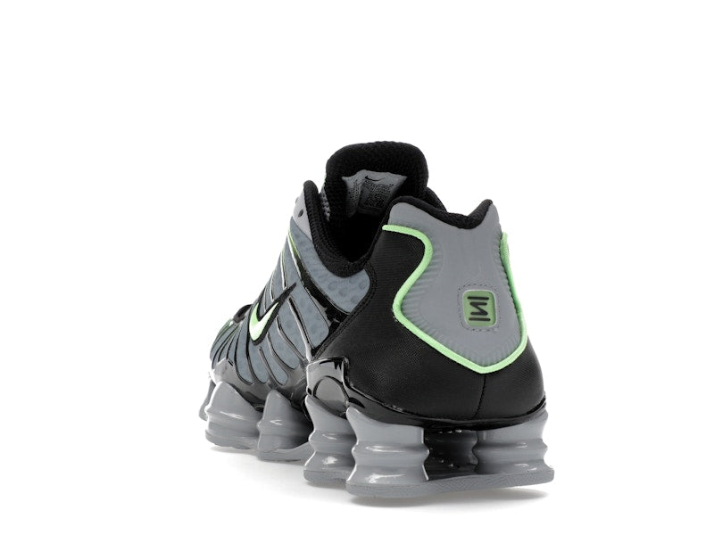 Nike Shox Tl Wolf Grey Lime Blast - Wolf Grey/Lime Blast-Black - AV3595-005 - 25