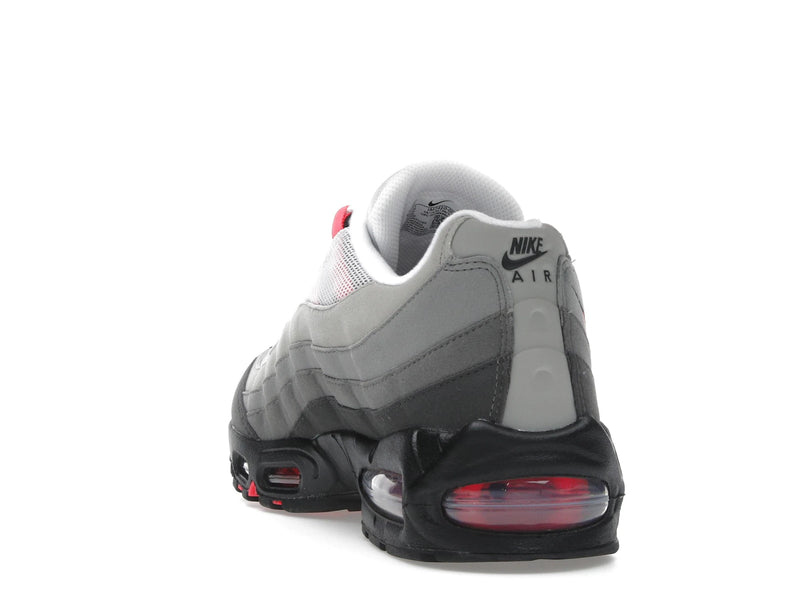 Nike Air Max 95 OG Big Bubble Solar Red 20 (2025) - Black/Medium Ash/Dark Pewter/Solar Red - IM7410-001 - 25