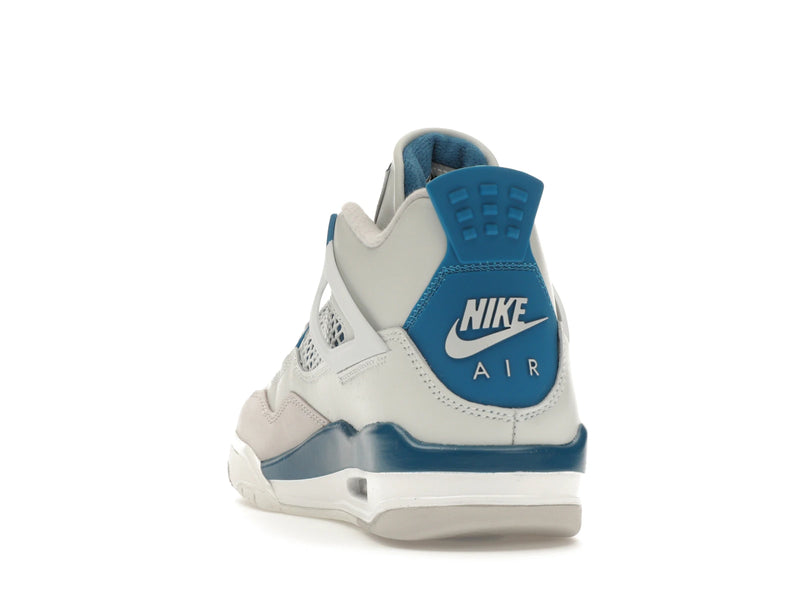 Air Jordan 4 Retro Military Blue (2024) (GS) - Off-White/Military Blue/Neutral Grey - HF4281-141 - 25