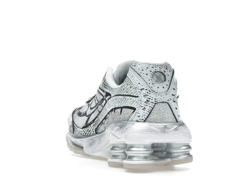 Nike Shox Ride 2 Metallic Platinum - White/Metallic Platinum/Black/Flat Gold - IB8174-100 - 25
