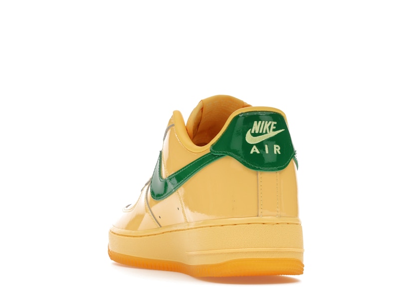 Nike Air Force 1 Low Patent Leather Topaz Gold Pine Green - Ansicht 26