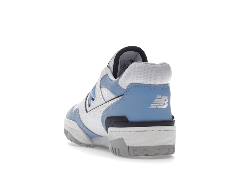 New Balance 550 White Carolina Blue - White/Carolina Blue/Black - BB550ZNA - 25