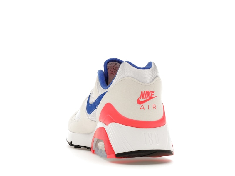 Nike Air Max 180 Ultramarine (2024) - White/Ultramarine/Solar Red/Black - FJ9259-100 - 25