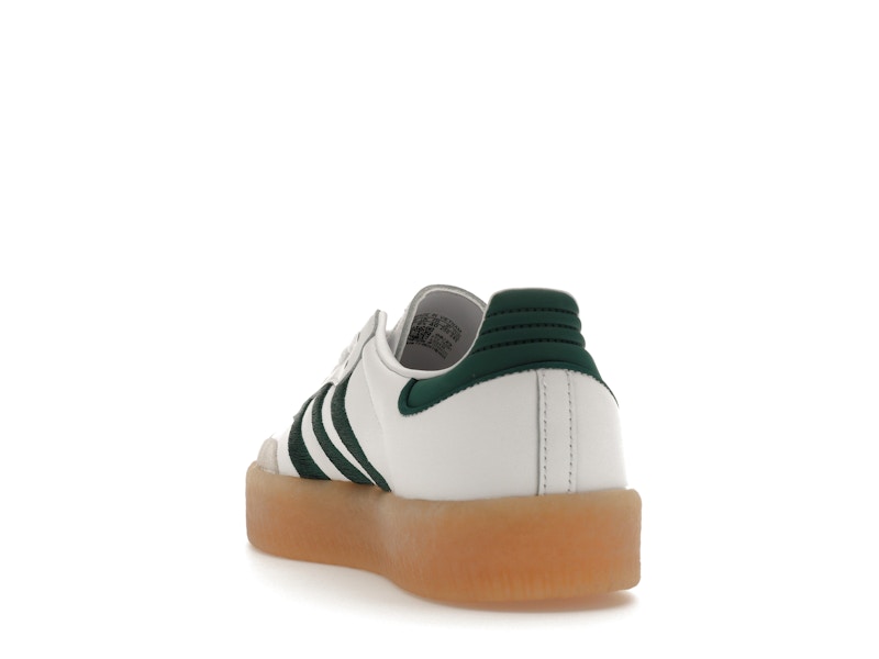 adidas Sambae White Collegiate Green Gum (Women's) - visning 26