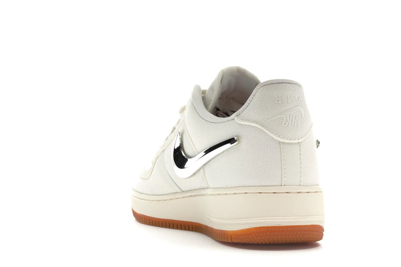 Nike Air Force 1 Low Travis Scott Sail - Sail/Sail-Gum Light Brown - AQ4211-101 - 25