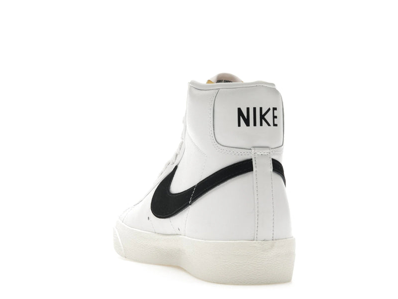 Nike Blazer Mid 77 Vintage White Black - Black/Sail-White - BQ6806-100 - 25