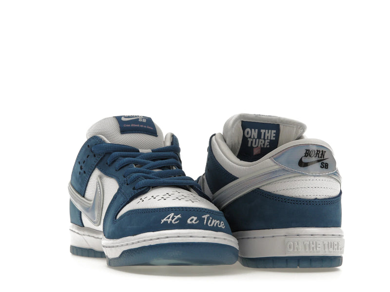 Nike SB Dunk Low Born X Raised One Block At A Time - Deep Royal Blue/White-White - FN7819-400 - 25