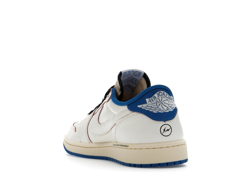 Air Jordan 1 Retro Low OG SP Fragment x Travis Scott Sail Military Blue - DM7866-104 - 25