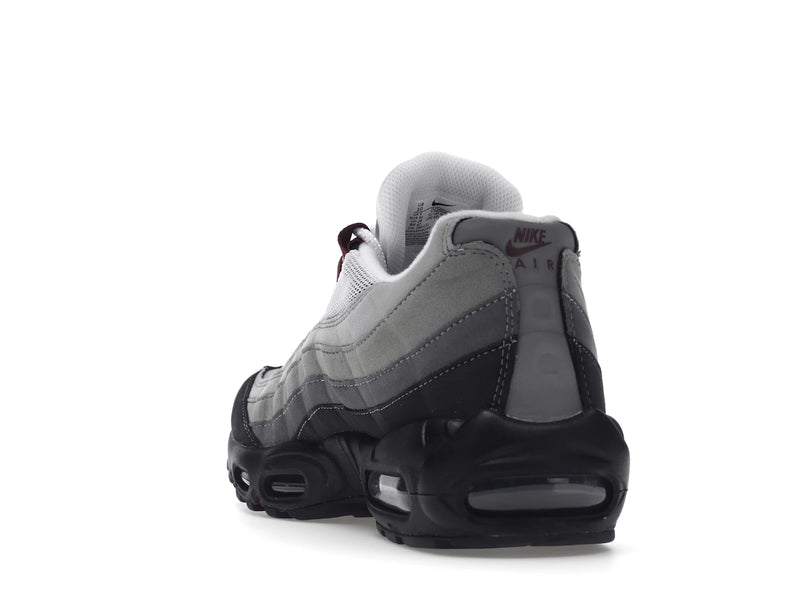 Nike Air Max 95 Dark Beetroot - Black/Dark Beetroot-Pearl Grey - DQ9001-001 - 25