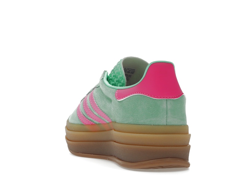adidas Gazelle Bold Pulse Mint Pink (Women's) - Pulse Mint/Screaming Pink/Gum - H06125 - 25