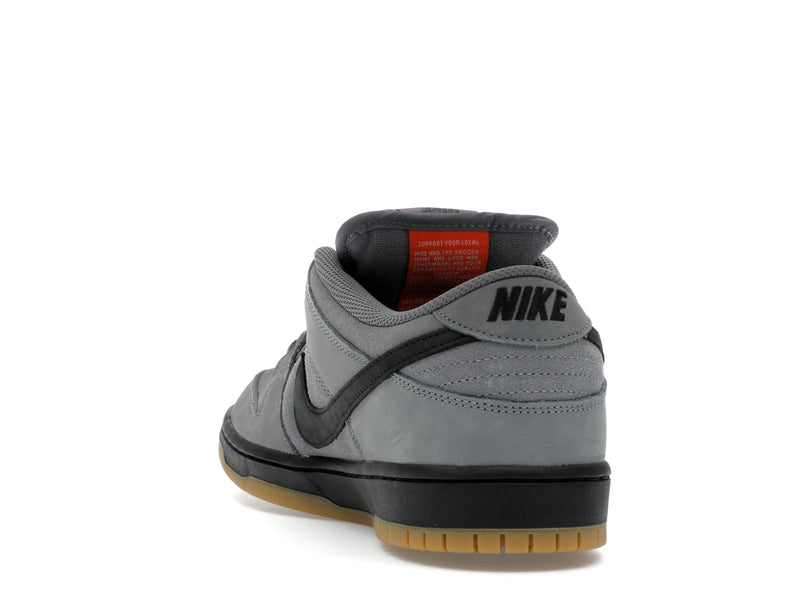 Nike SB Dunk Low Pro Cool Grey - Cool Grey/Black/Cool Grey/Dark Grey/Gum Light Brown/Safety Orange - FJ1674-002 - 25
