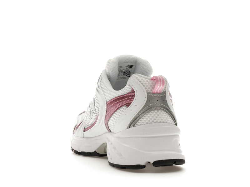 New Balance 530 White Pink Sugar - White/Pink Sugar/Silver Metallic - MR530PK - 25