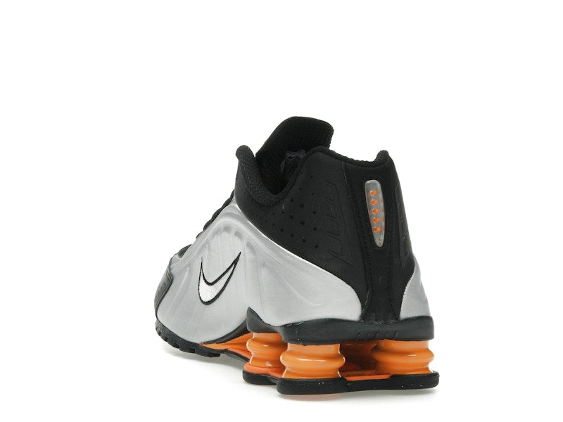 Nike Shox R4 Bright Mandarin - Black/Vast Grey/Bright Mandarin/Metallic Silver - HQ1988-003 - 25