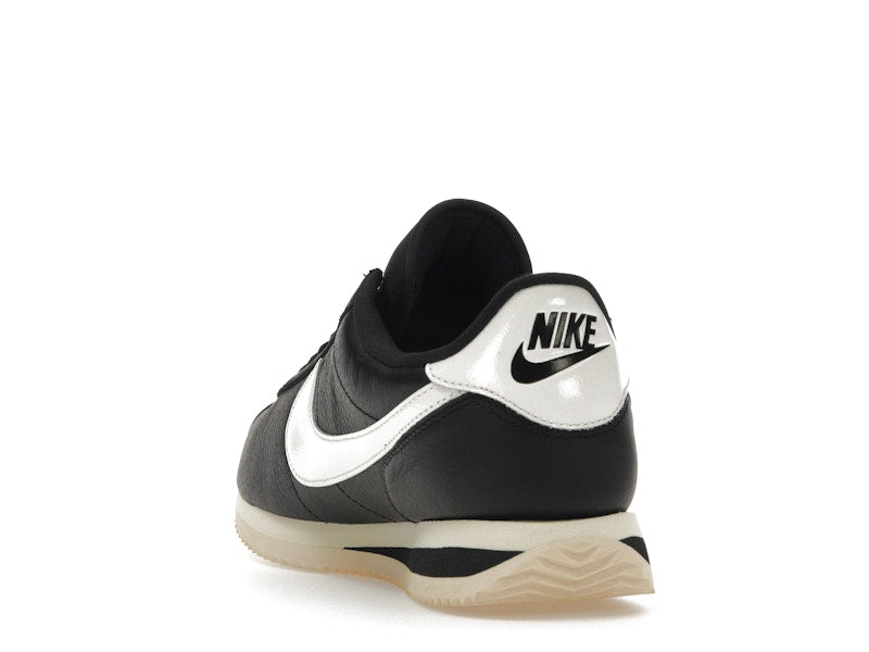 Nike Cortez 23 Premium Black Sail (Women's) - Black/Sail/Alabaster - FB6877-001 - 25