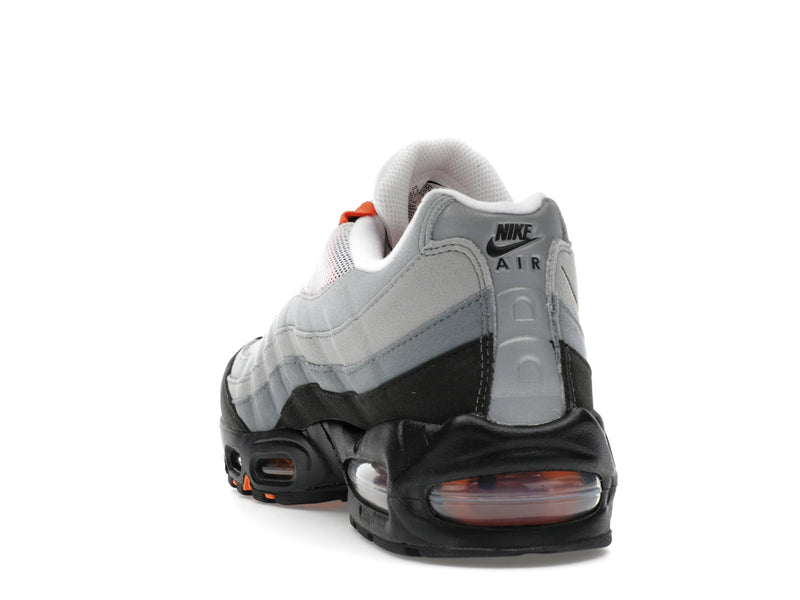 Nike Air Max 95 OG Big Bubble Bright Mandarin 20 (2025) - White/Wolf Grey/Light Smoke Grey/Bright Mandarin - HM4740-101 - 25