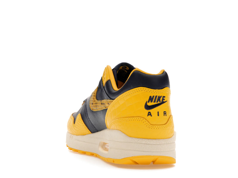 Nike Air Max 1 Cojp Michigan - Midnight Navy/Varsity Maize-Natural - FJ5479-410 - 25