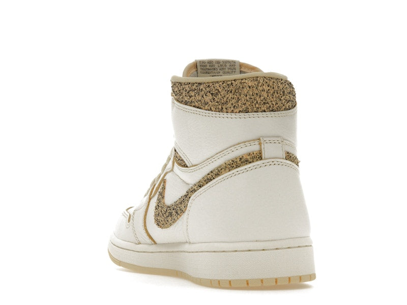 Air Jordan 1 Retro High OG Craft Vibrations Of Naija - Sail/Pale Vanilla-Black - FD8631-100 - 25