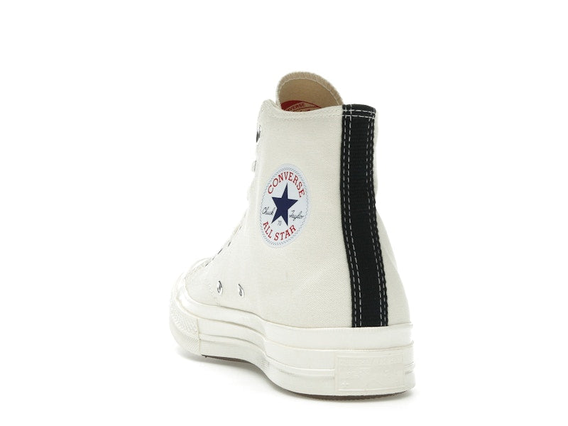 Converse Chuck Taylor All Star 70 Hi Comme des Garcons PLAY Single Heart Milk - Ansicht 26