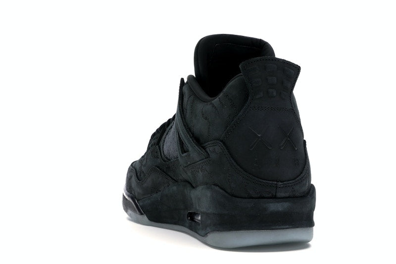 Air Jordan 4 Retro Kaws Black - Black/Black-Clear-Glow - 930155-001 - 25