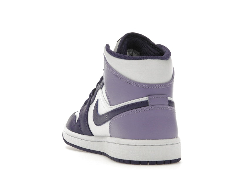 Air Jordan 1 Mid Blueberry - Sky J Purple/White/Sky J Light Purple - DQ8426-515 - 25