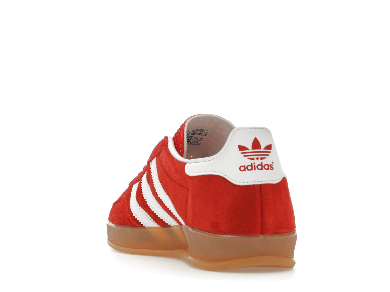Adidas Gazelle Indoor Better Scarlet - Better Scarlet/Cloud White/Gum - JI2063 - 25